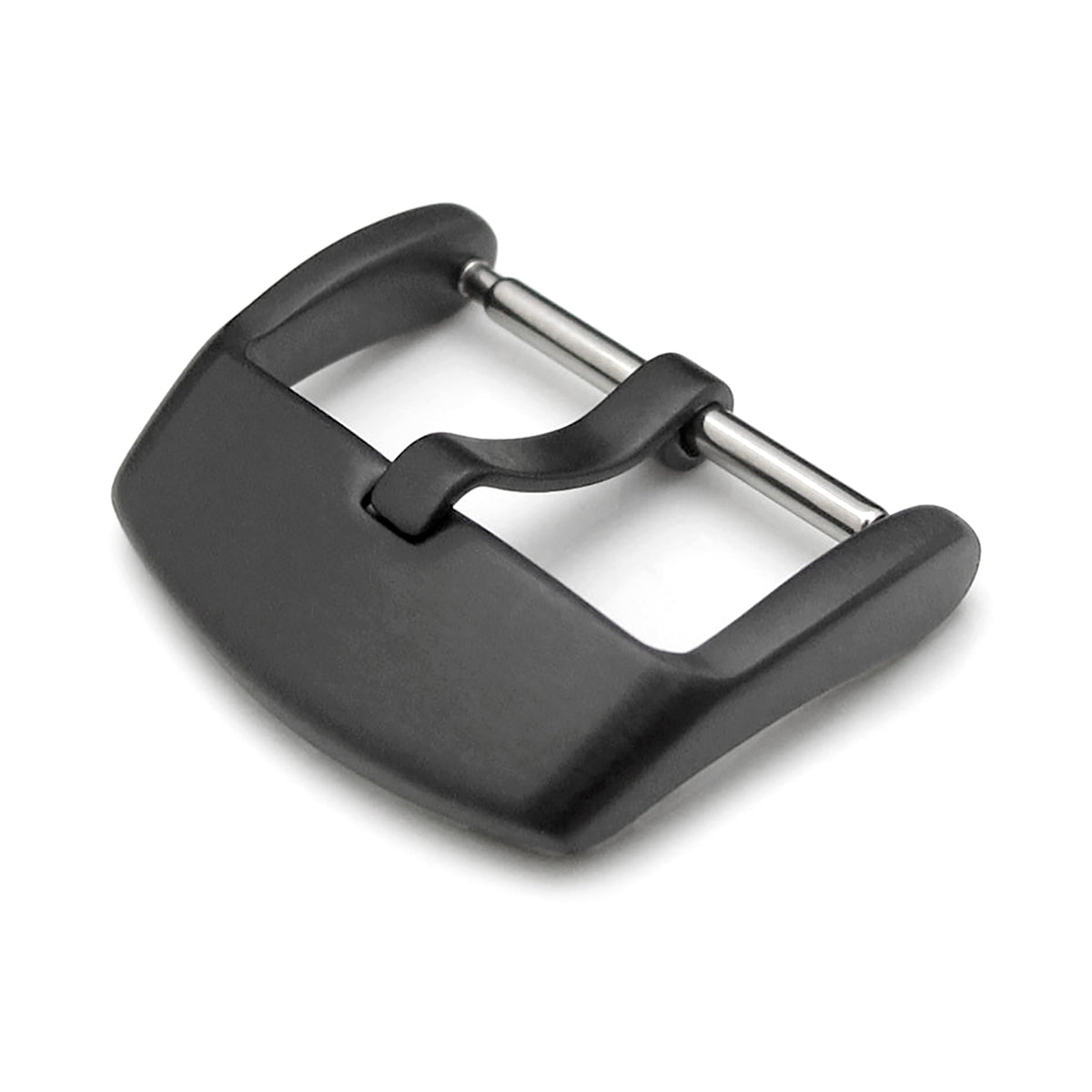 18mm, 20mm, 22mm, 24mm High Quality 316L Stainless Steel Spring Bar type Streamline Buckle, PVD Black