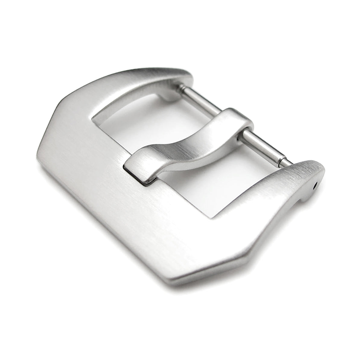 20mm, 22mm High Quality 316L Stainless Steel Spring Bar type Tongue Buckle, Brushed finish