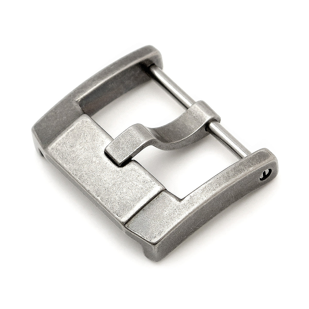18mm, 20mm or 22mm Stainless Steel 316L Screw-in Buckle IWC Style Retro Raw Finish