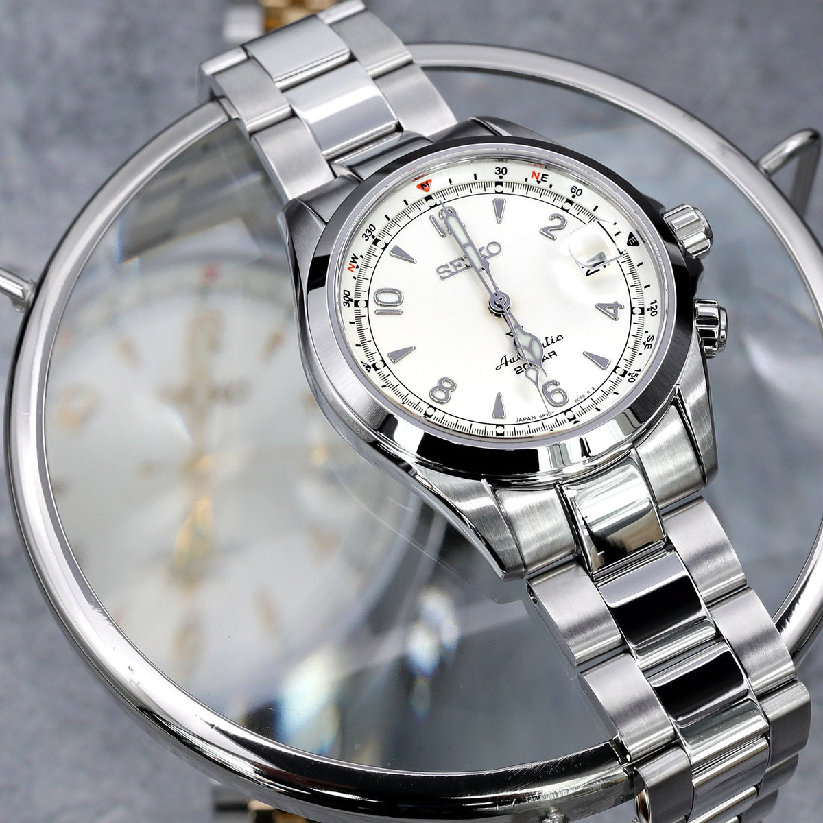 Seiko Prospex White Alpinist SPB119J1 Strapcode Watch Bands