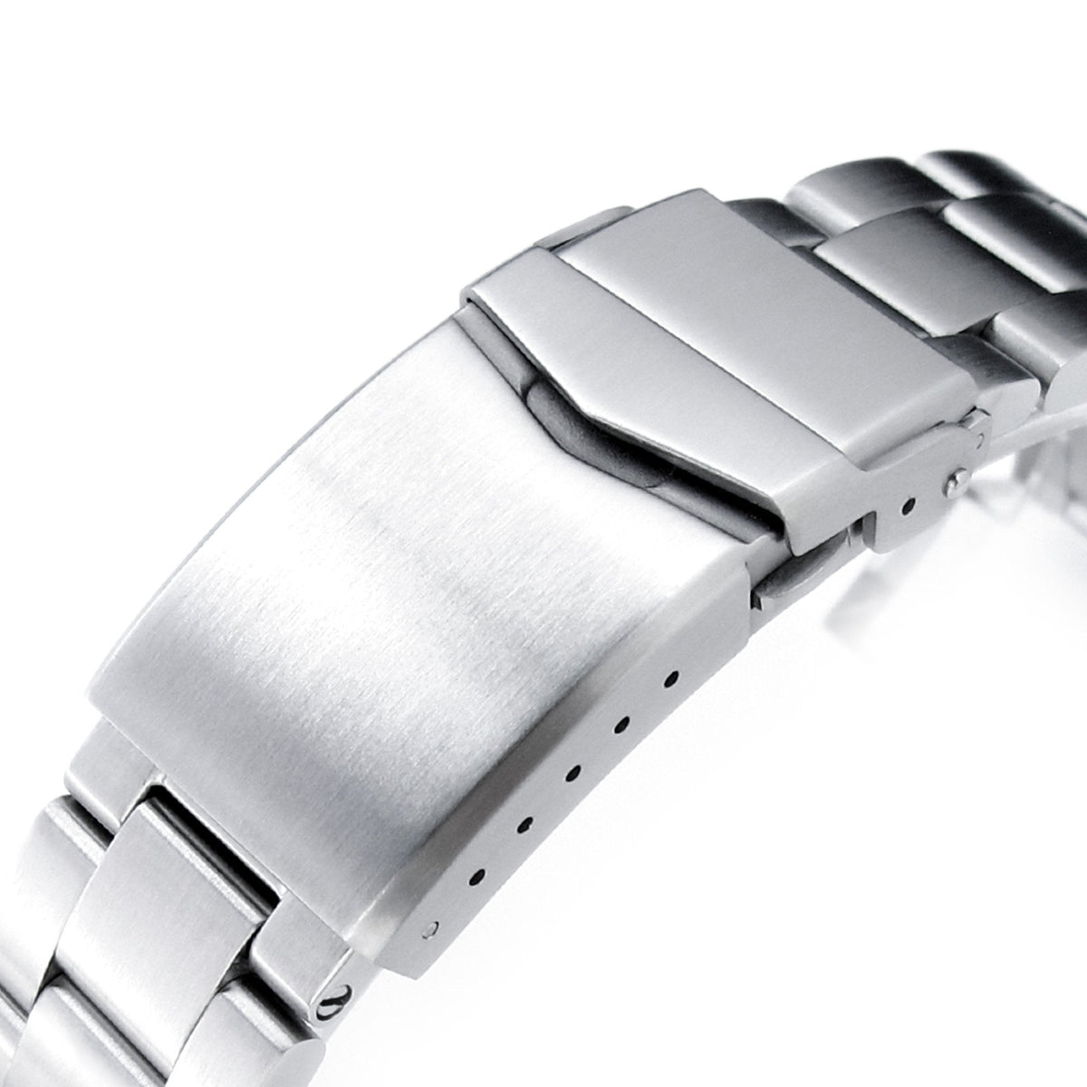 22mm Retro Shaver Blade 316L Stainless Steel Watch Bracelet for TUD BB 79230 Brushed V-Clasp Strapcode Watch Bands