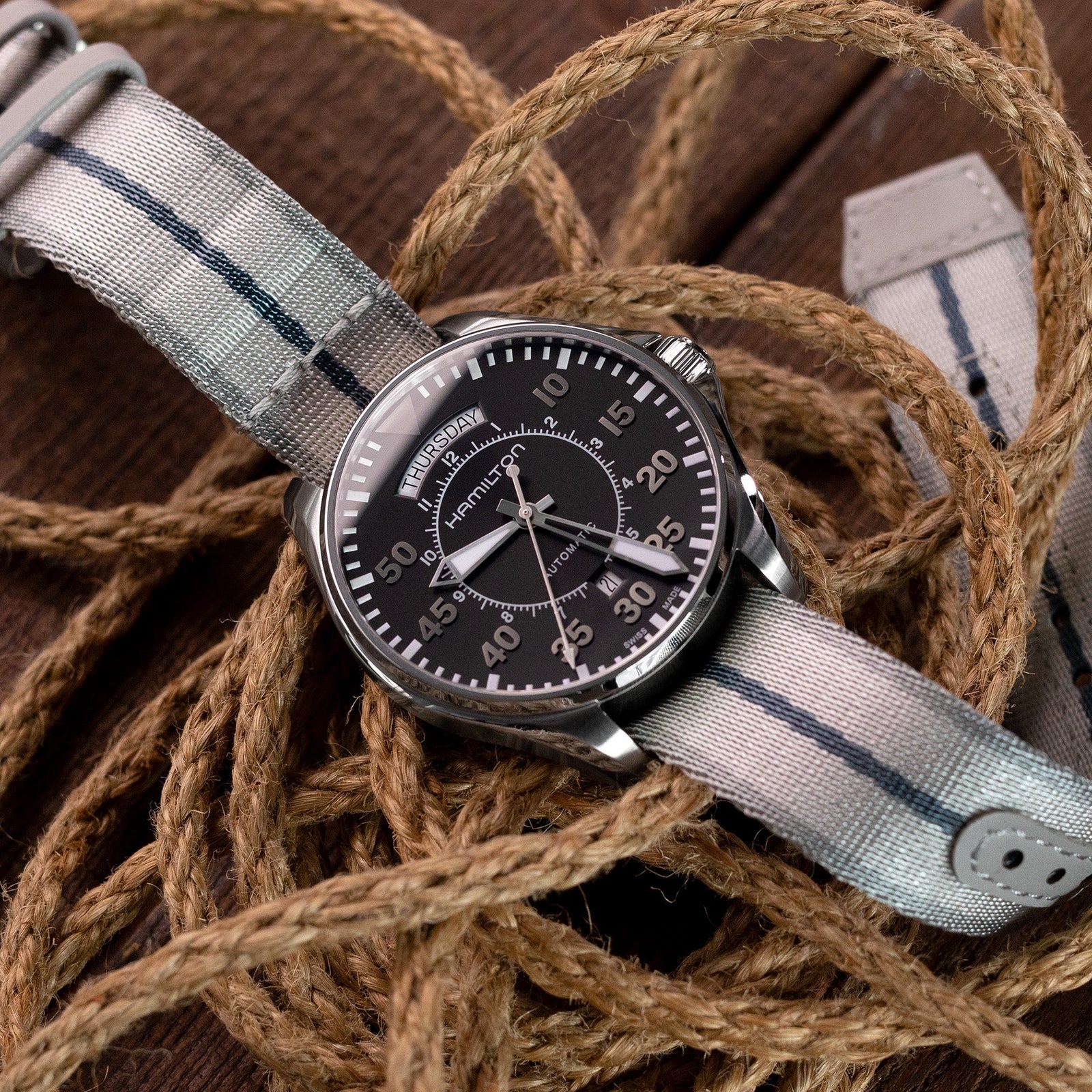 20mm or 22mm The M-22 B Strap by HAVESTON Straps