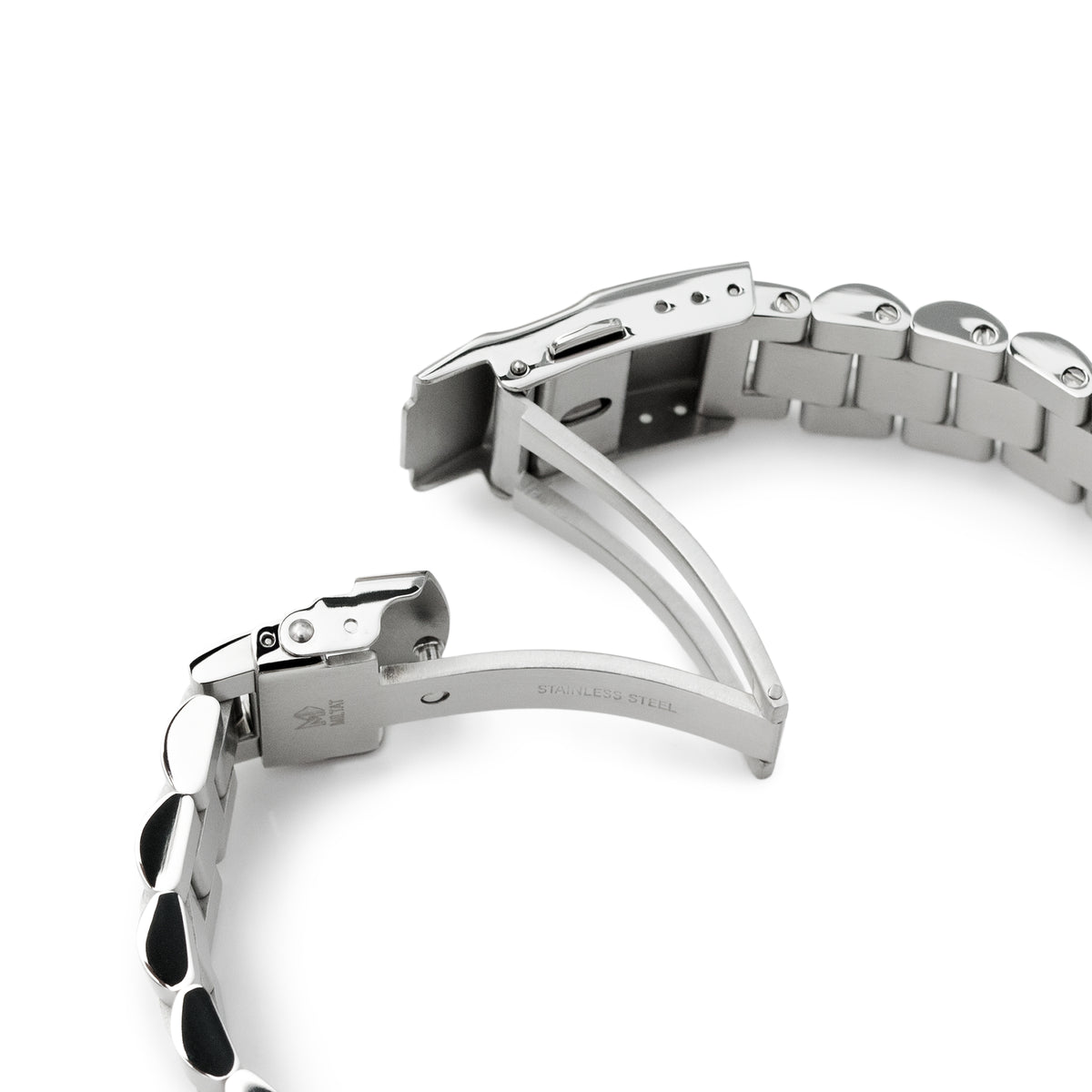 20mm Endmill Watch Band compatible with Seiko Sumo SBDC001, SBDC031 &amp; SPB101