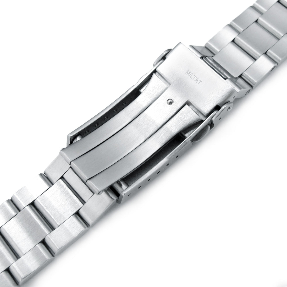 20mm Retro Shaver Blade 316L Stainless Steel Watch Bracelet for Seiko Mini Turtles SRPC35 Brushed V-Clasp Strapcode Watch Bands