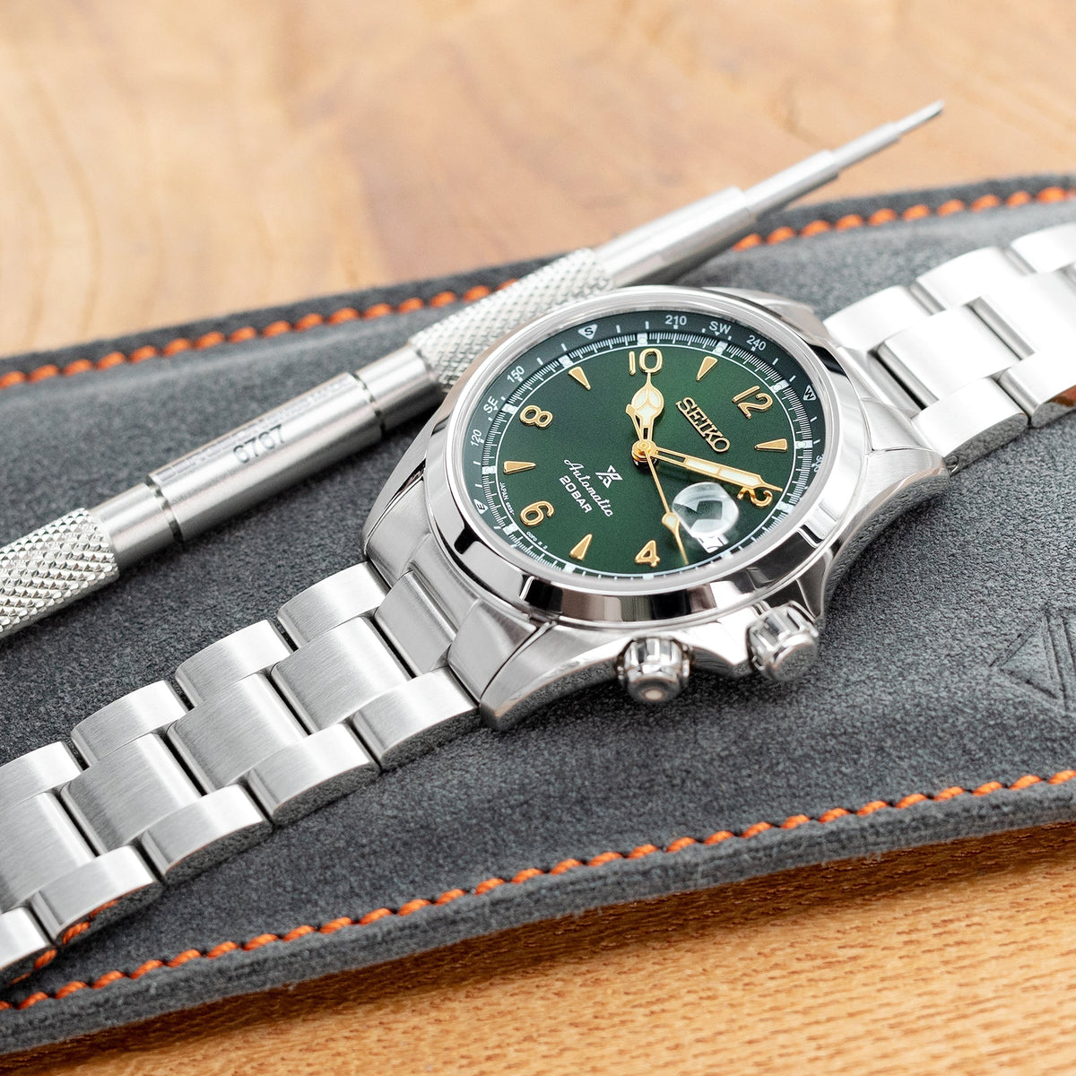 Seiko Alpinist SARB017 Automatic Watch Strapcode Watch Bands