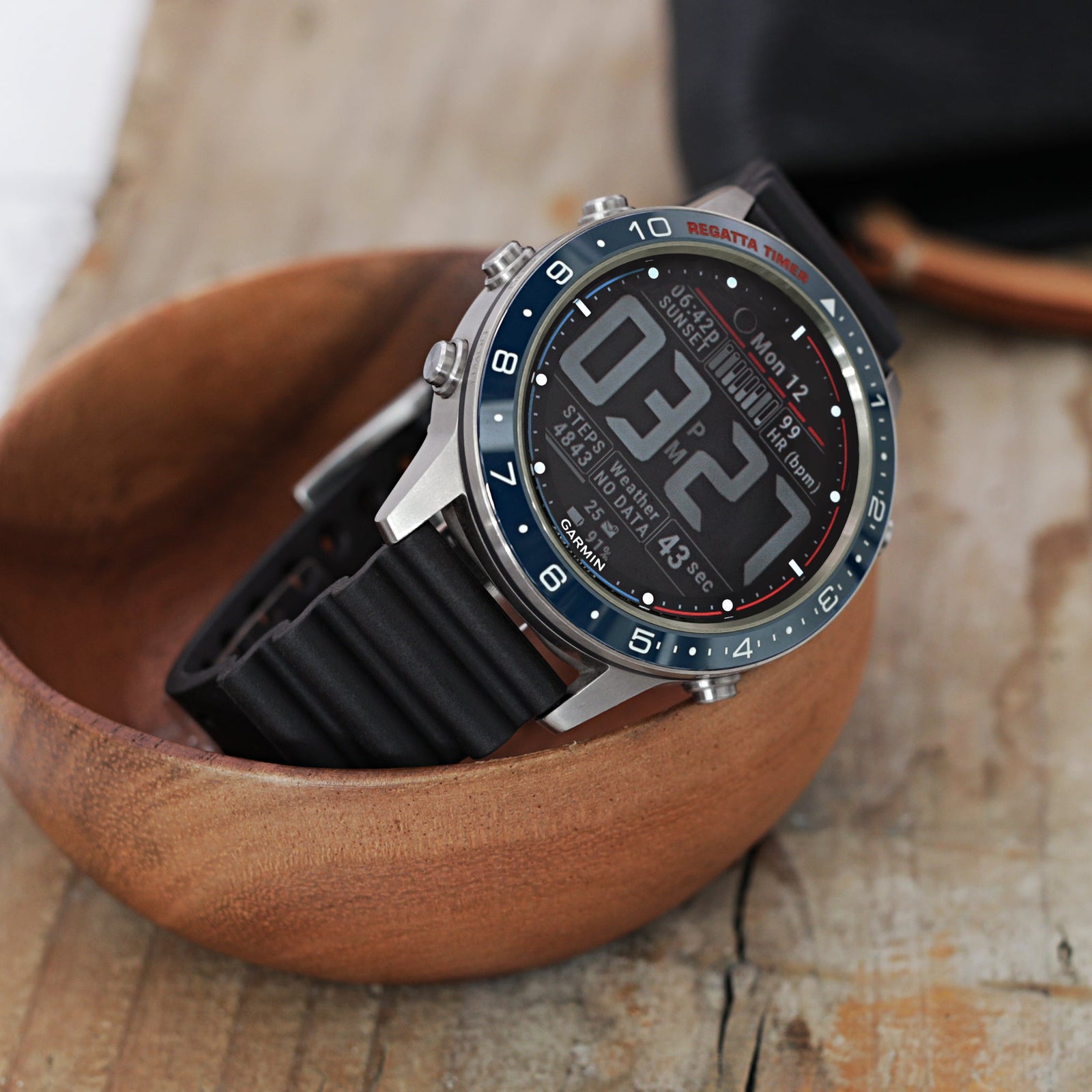 22mm Quick Release Watch Band Black Diver FKM Rubber Strap Brushed Strapcode Watch Bands
