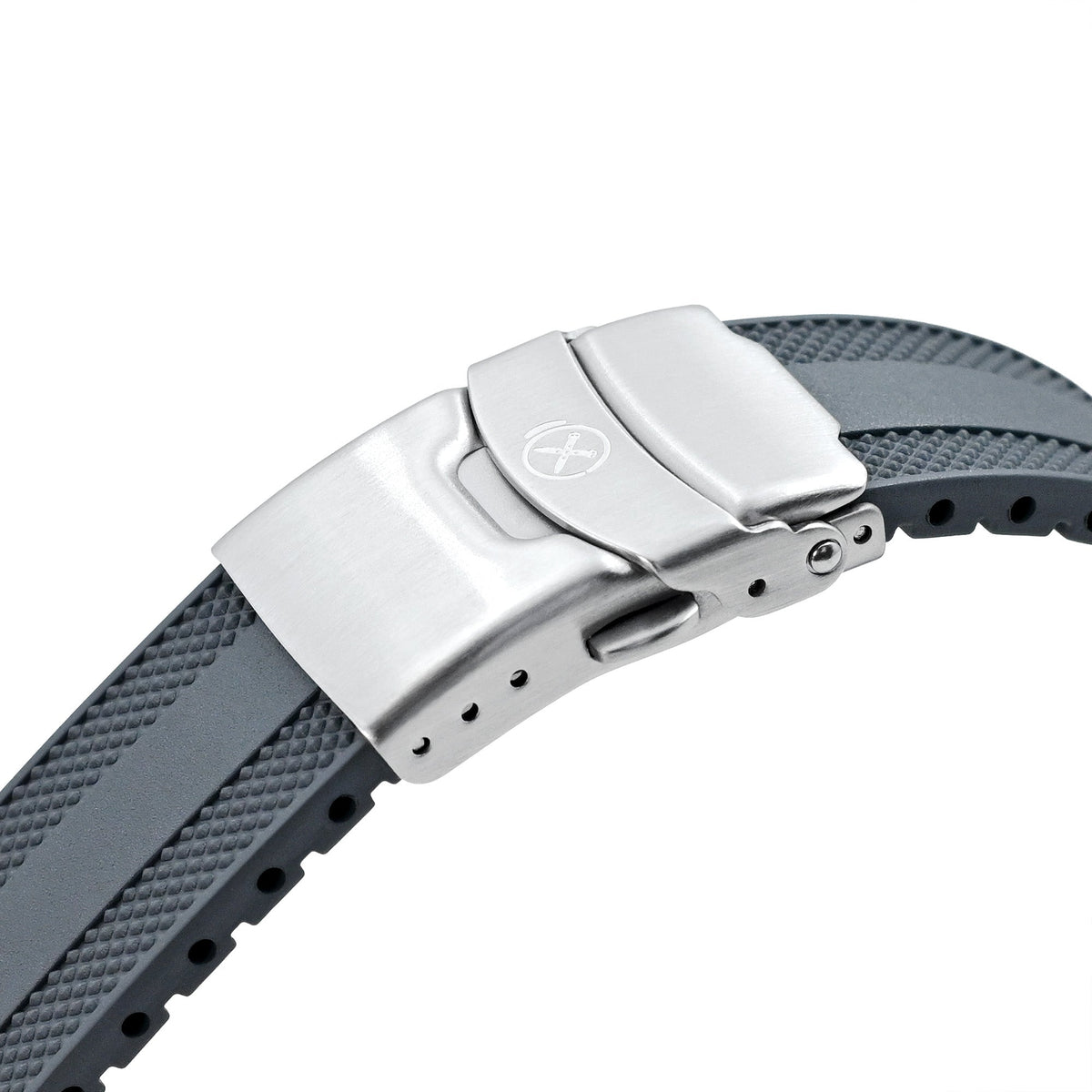 21mm StrapXPro - Black SMX02A Rubber Strap compatible with Seiko Speedtimer SSC911 Series Strapcode watch bands