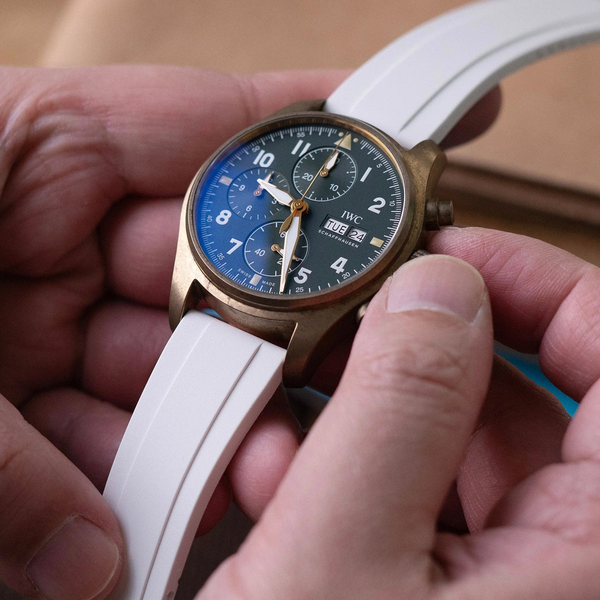 IWC Pilot Spitfire Chronograph Bronze