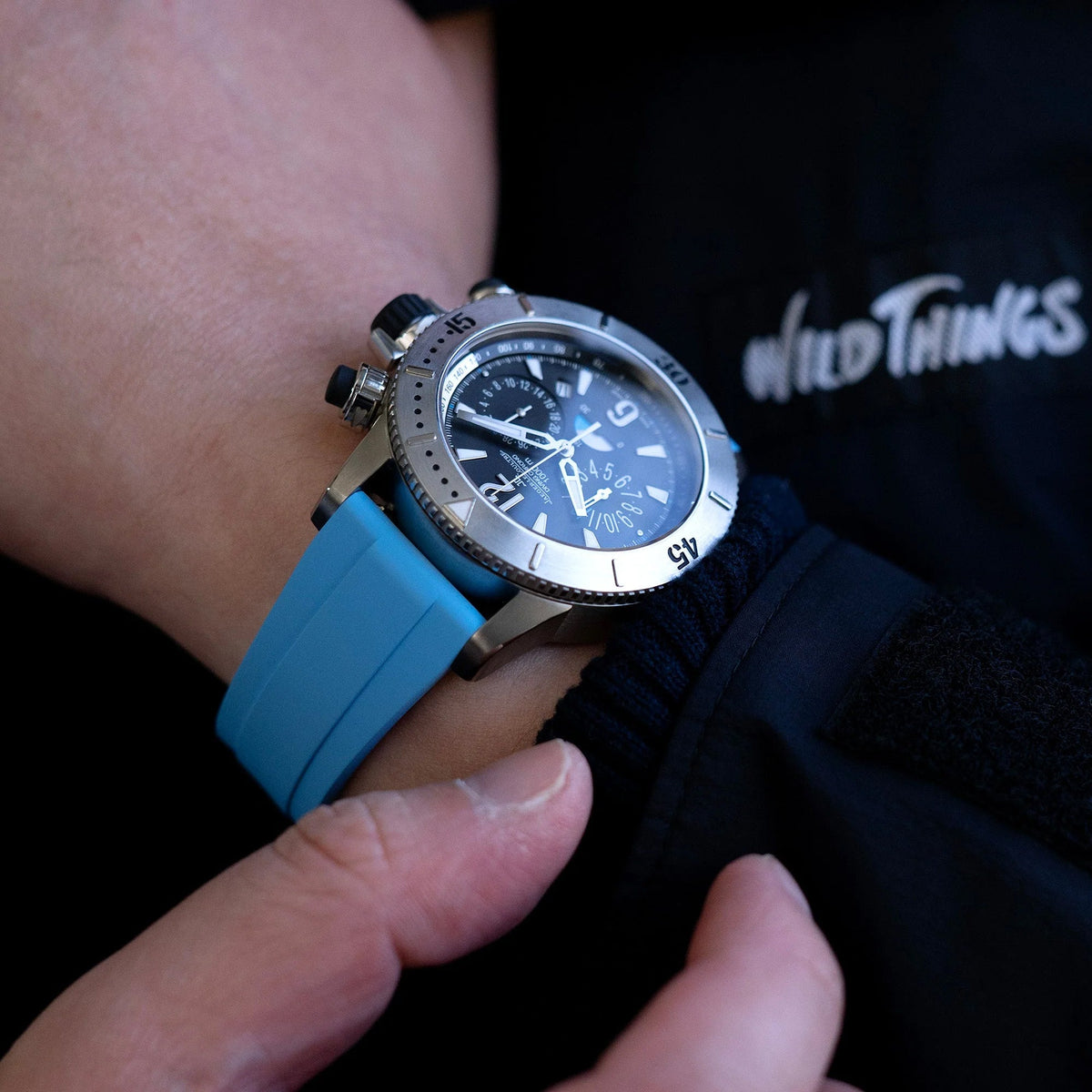 Jaeger LeCoultre Master Compressor Diver Chronograph Titanium Q186T670