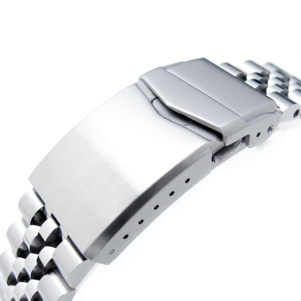 22mm Super-J Louis 316L Stainless Steel Watch Bracelet for Seiko New Turtles SRP777 &amp; PADI SRPA21 V-Clasp Brushed Strapcode Watch Bands