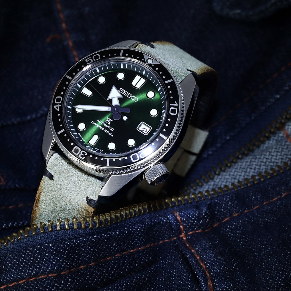 Seiko Baby MM SBDC079 Ginza limited edition 300 pieces Prospex 200M Baby Marinemaster JDM Strapcode Watch Bands