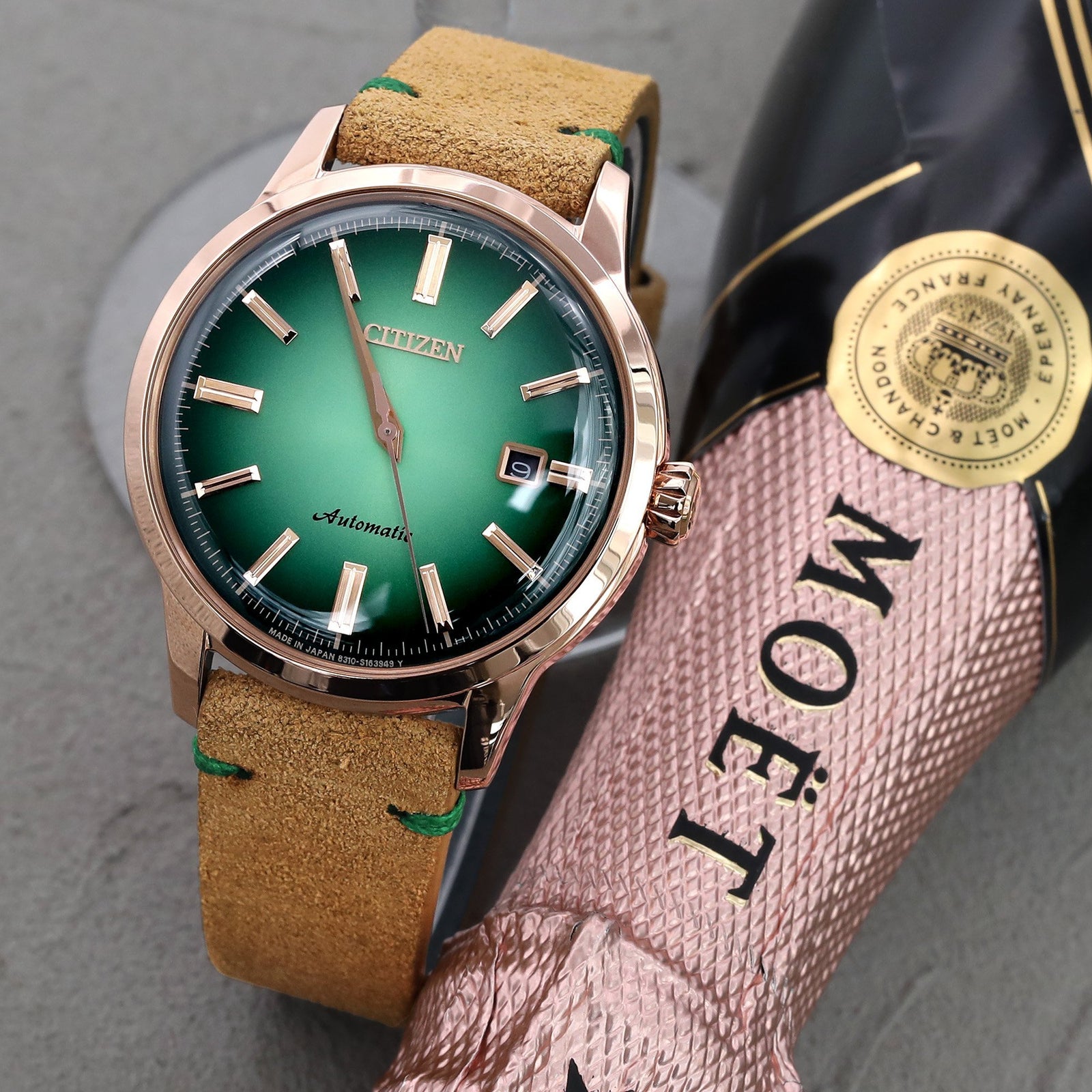 20mm Khaki Quick Release Italian Suede Leather Watch Strap Green St. Strapcode Watch Bands