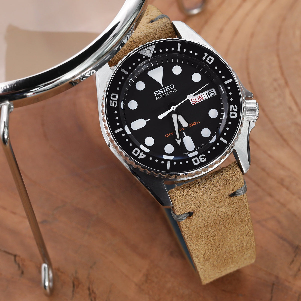 Seiko SKX013 Midsize Diver 200m Automatic Watch Strapcode Watch Bands
