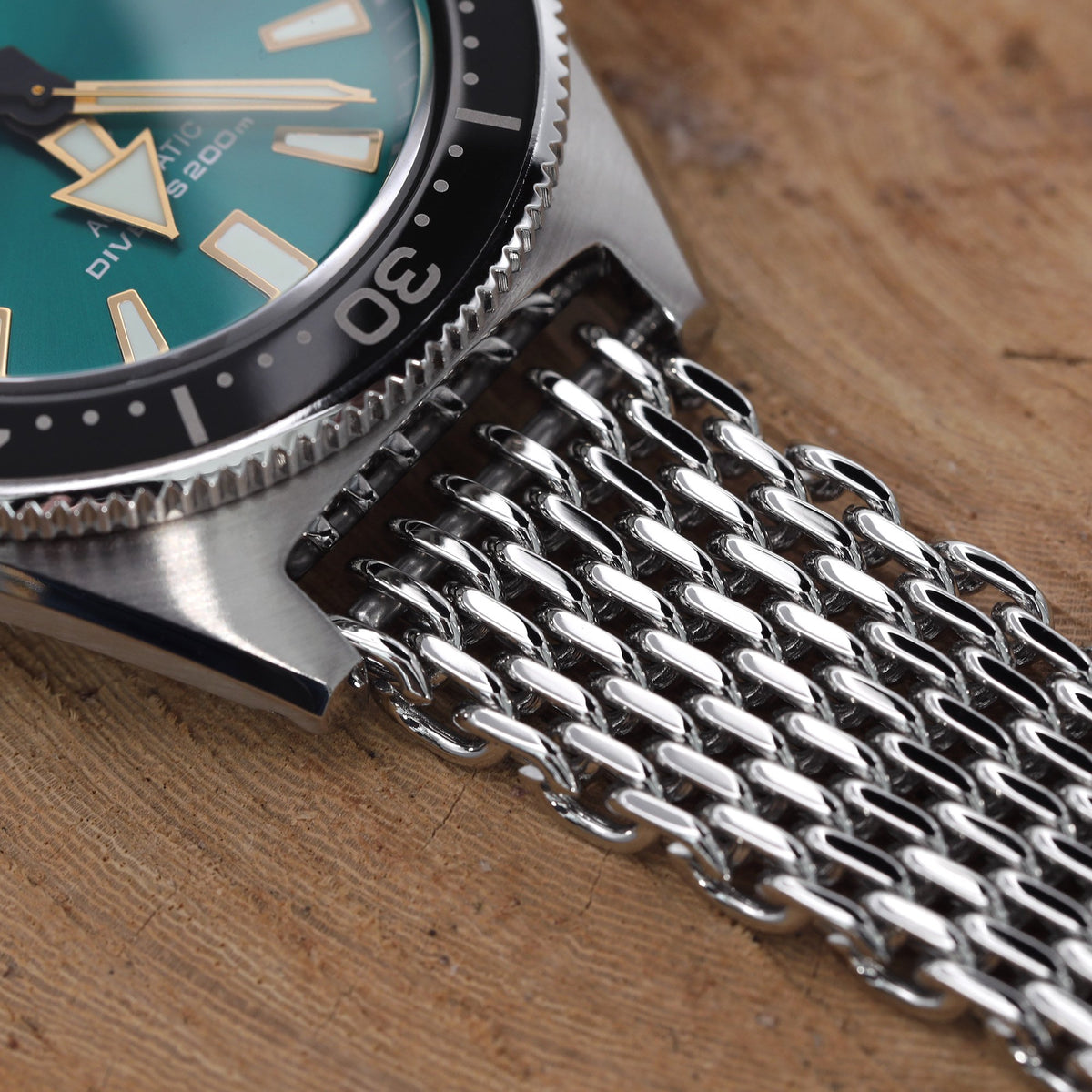 Seiko Prospex Limited Edition Sea Green SPB081J1 (SBDC059) reissue 62MAS Strapcode Watch Bands