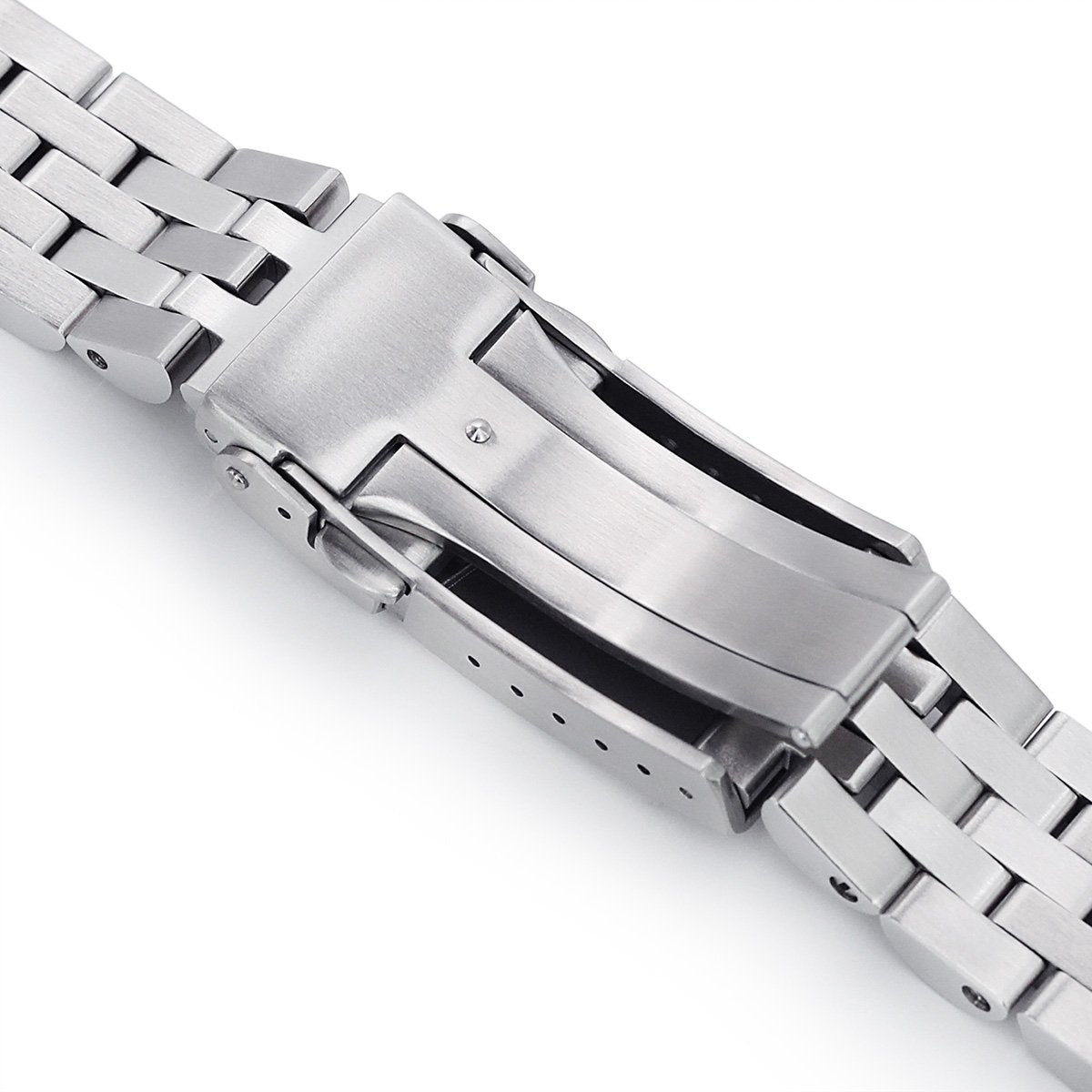 Beyond the Vintage Angus Louis Watch Bracelet for TUD Tiger 79280 Raw Polished V-Clasp Strapcode Watch Bands