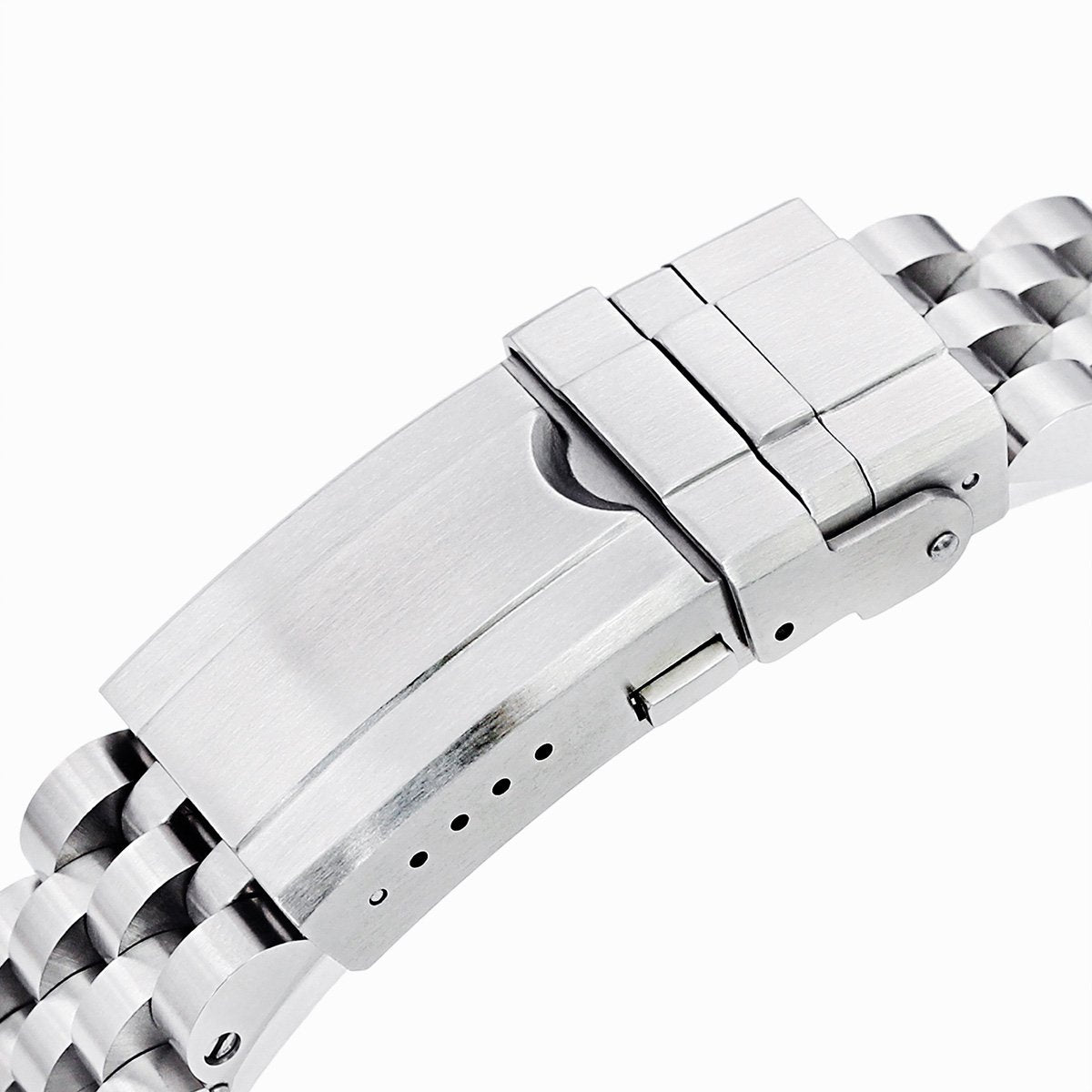 Beyond the Vintage Angus Louis Watch Bracelet for RX SUB 1680 in Brushed Turning Clasp Strapcode Watch Bands