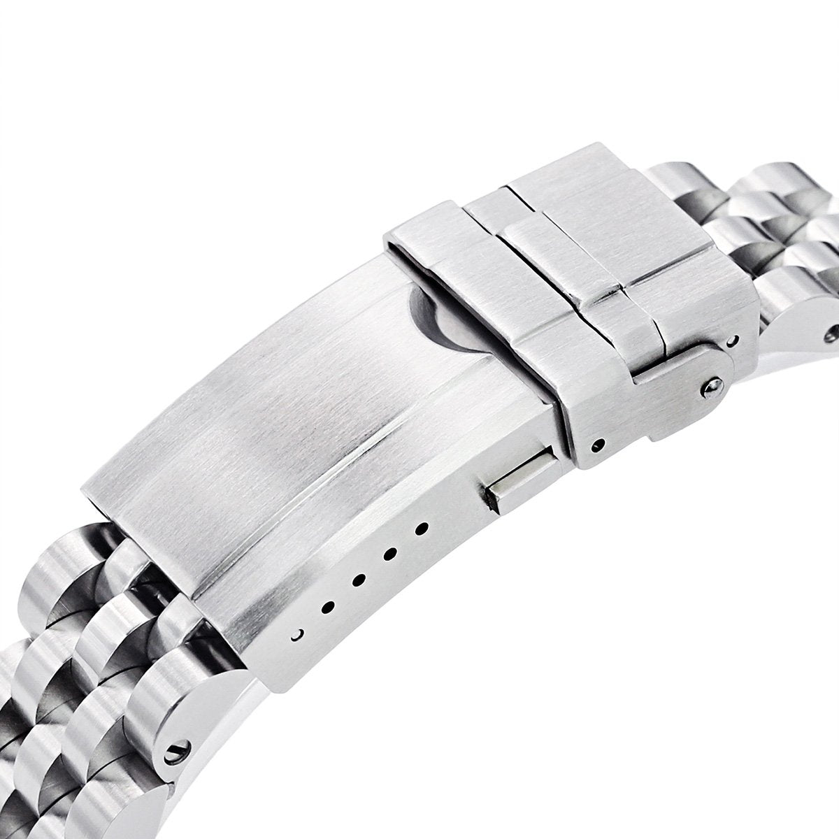 Beyond the Vintage Angus Louis Watch Bracelet for RX SUB 1680 in Raw Polished Turning Clasp Strapcode Watch Bands