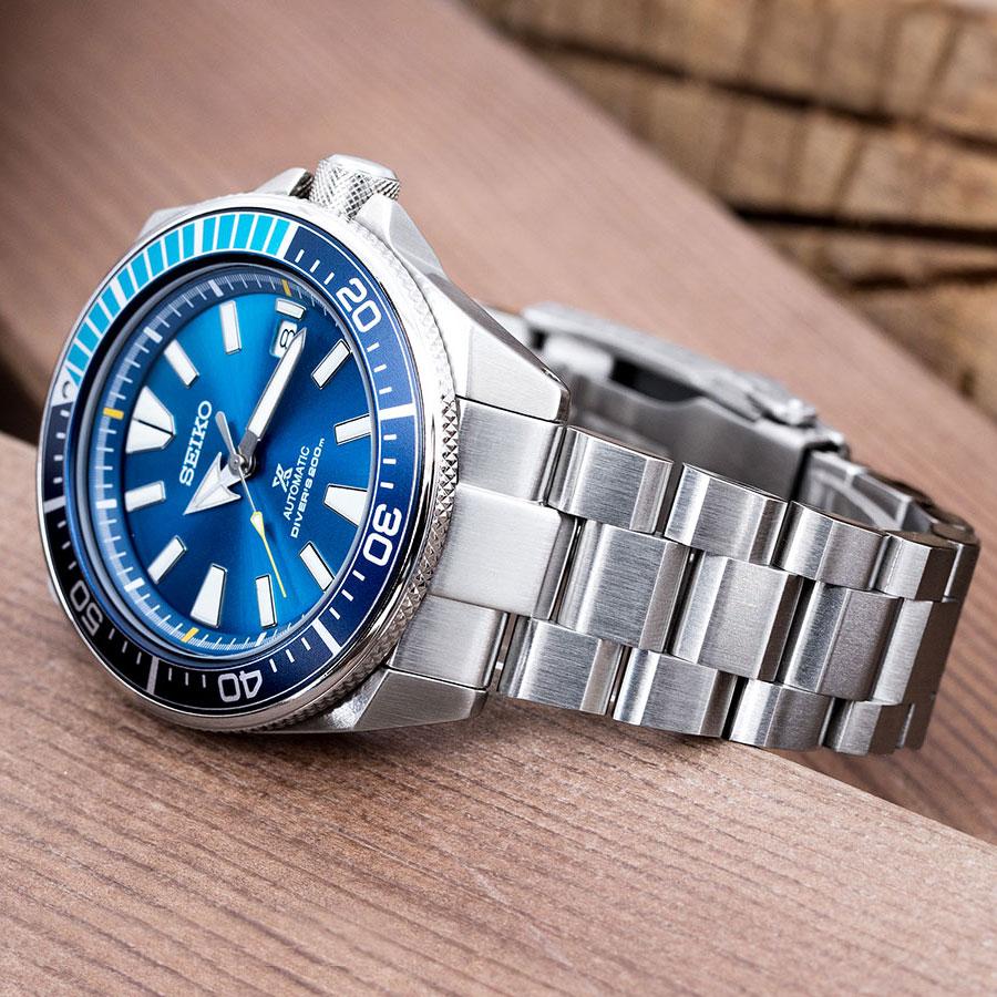Seiko Prospex Samurai SRPB09 Blue Lagoon Strapcode Watch Bands