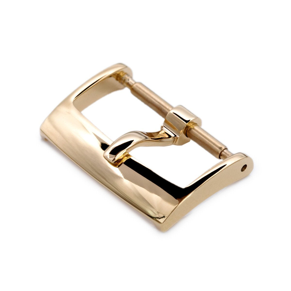 16mm 18mm Solid 316L Stainless Steel Classic 2mm-Tongue Buckle IP Gold Strapcode Buckles