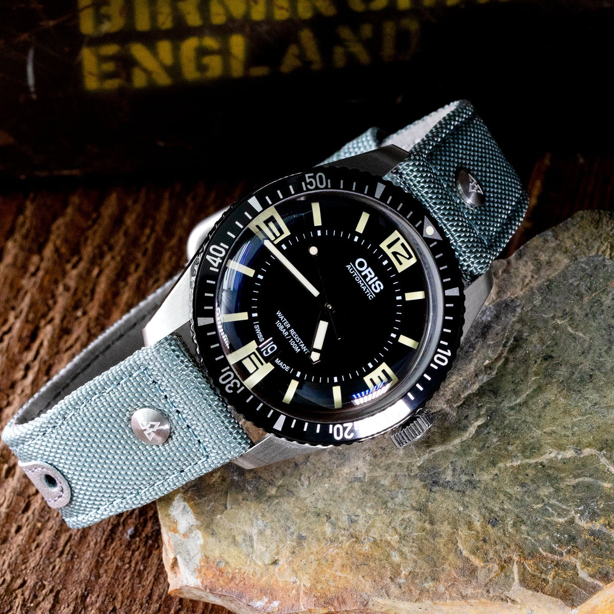 Oris Divers Heritage Sixty-Five Automatic Men's Watch 733-7707-4064RS Strapcode Watch Bands