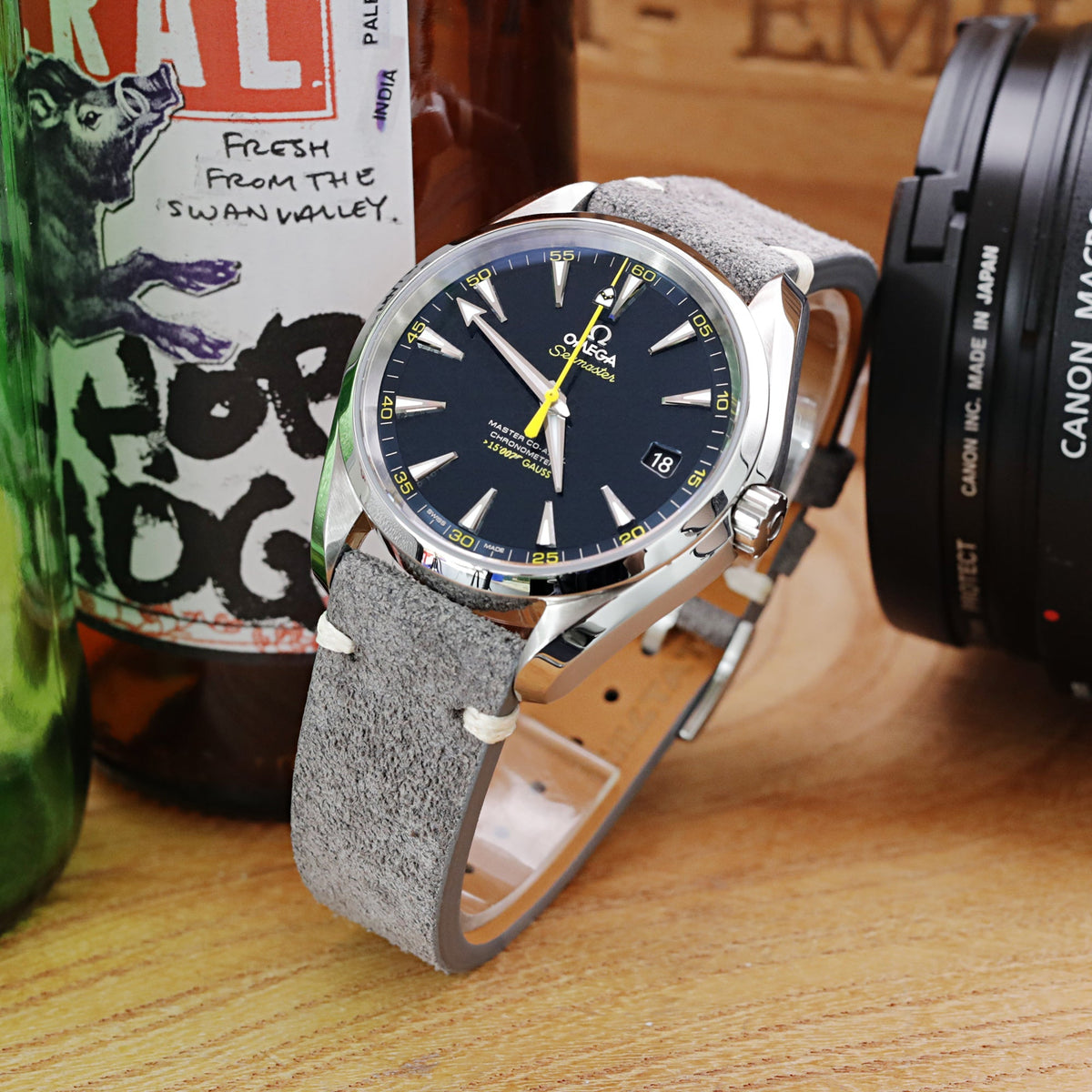 Omega Seamaster Aqua Terra Spectre James Bond Watch 231.10.42.21.03.004 Strapcode Watch Bands