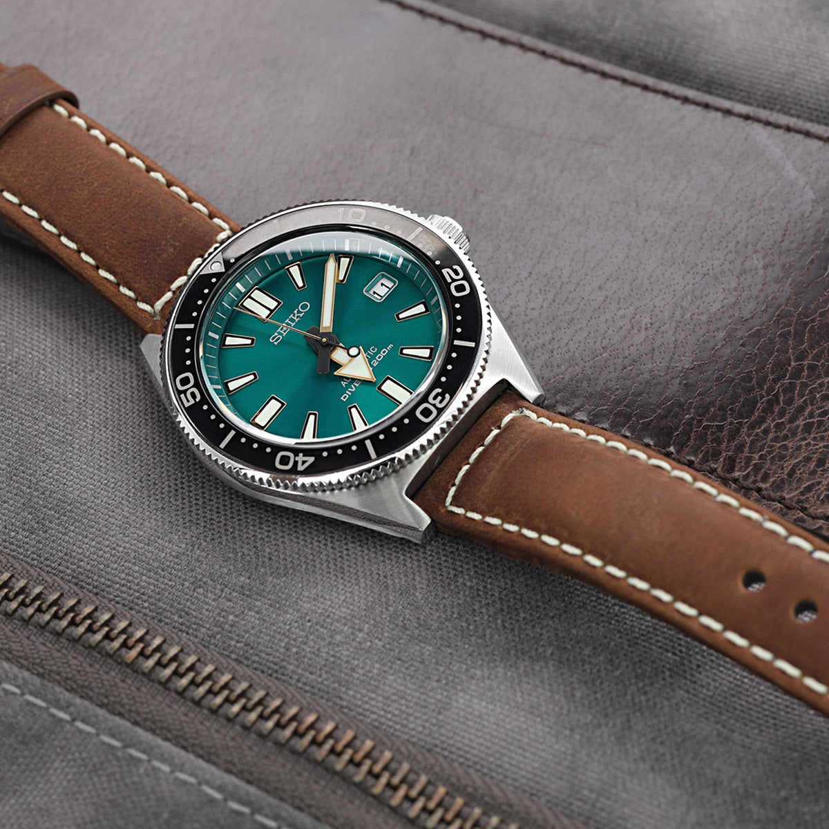Seiko Prospex Limited Edition Sea Green SPB081J1 (SBDC059) reissue 62MAS Strapcode Watch Bands