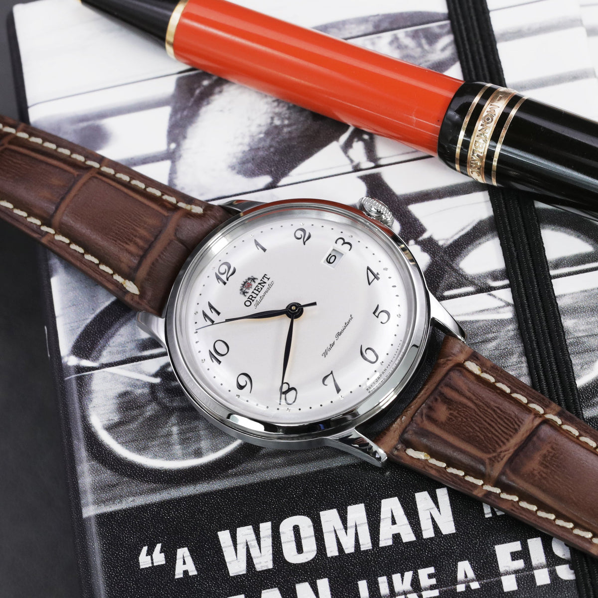 Orient Bambino RA-AC0003S10B Classic Automatic Version 5 Strapcode Watch Bands