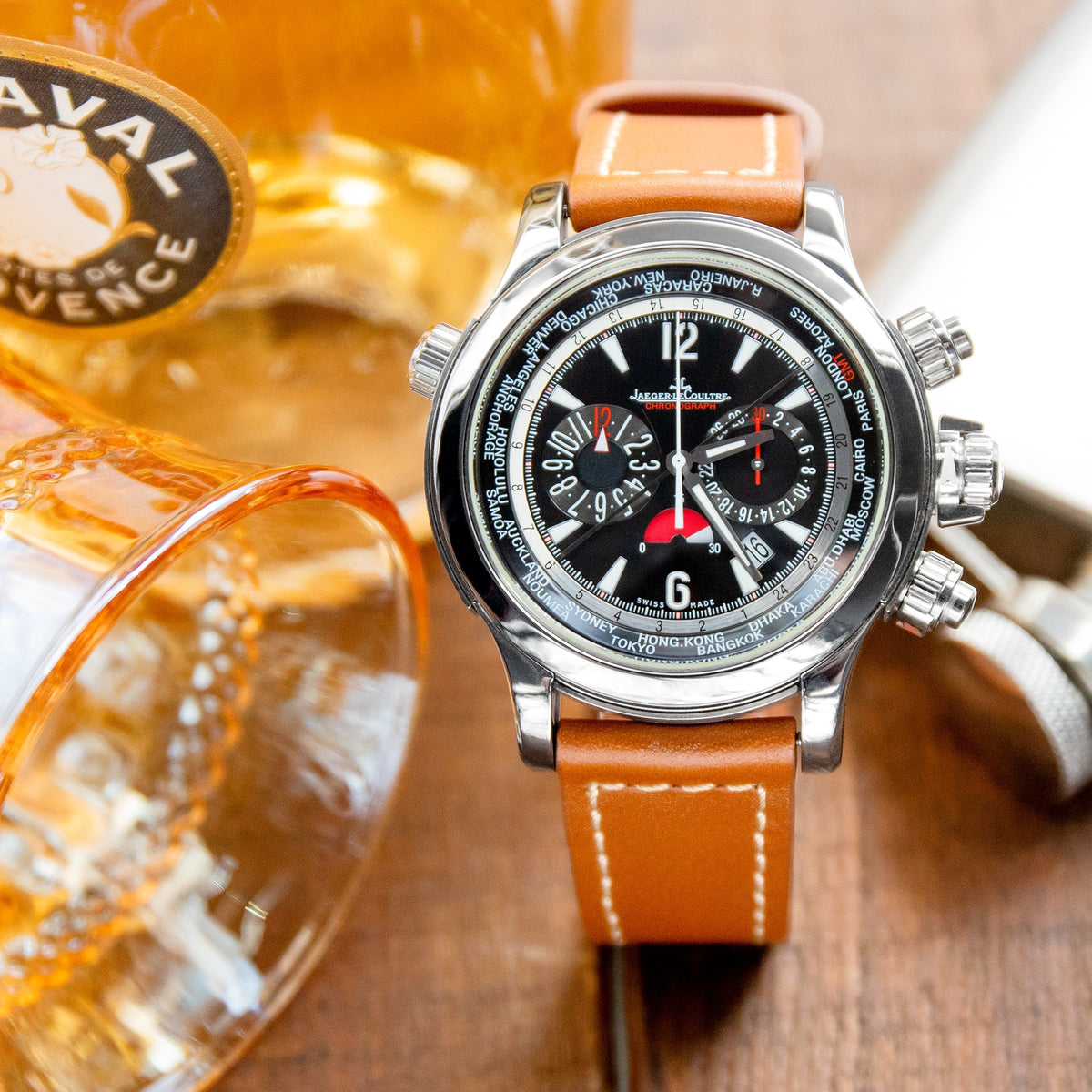 Jaeger LeCoultre Master Compressor Extreme World Chronograph Q1768470 Strapcode watch bands