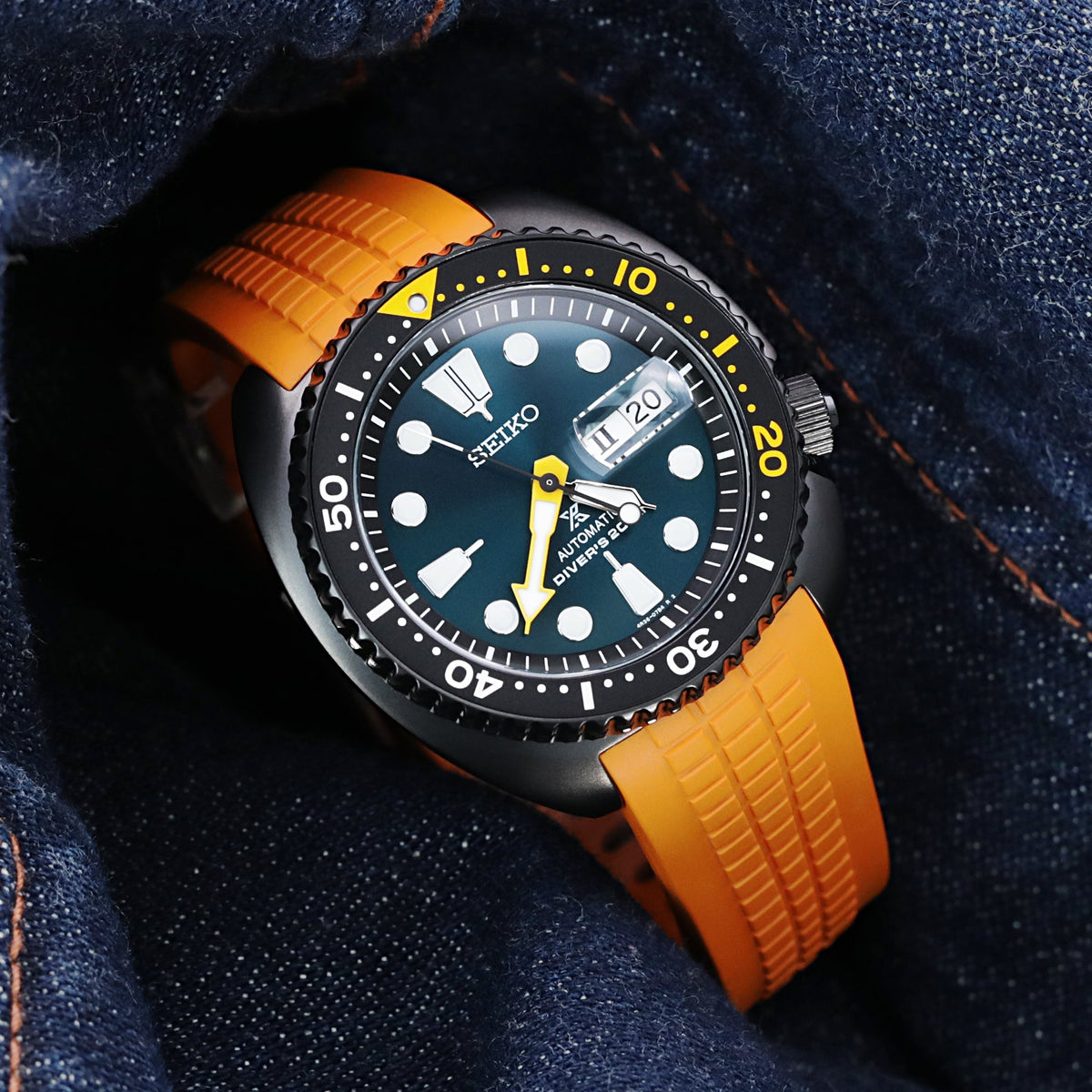 Seiko Prospex "Sea Grapes" Turtle SRPD45K1 Strapcode Watch Bands