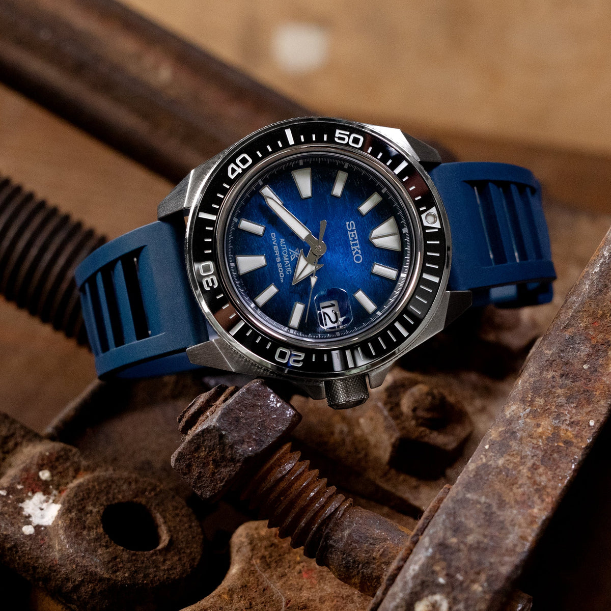 Seiko PROSPEX King Samurai - Save The Ocean SRPE33K1 Strapcode Watch Bands