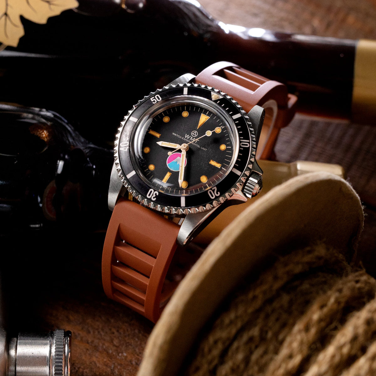 Royal Marine - Aged Fuji Version / ANZIANO Strapcode Watch Bands