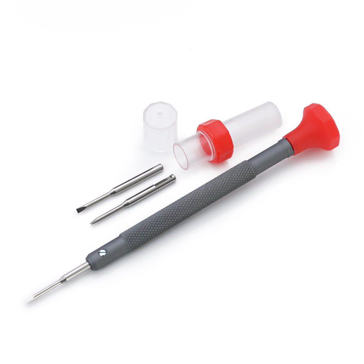 1 Pc Watch Bands Flat-head Small Screwdriver with Spare Blades (5 sizes options: 1.0mm, 1.2mm, 1.4mm, 1.6mm and 1.8mm)