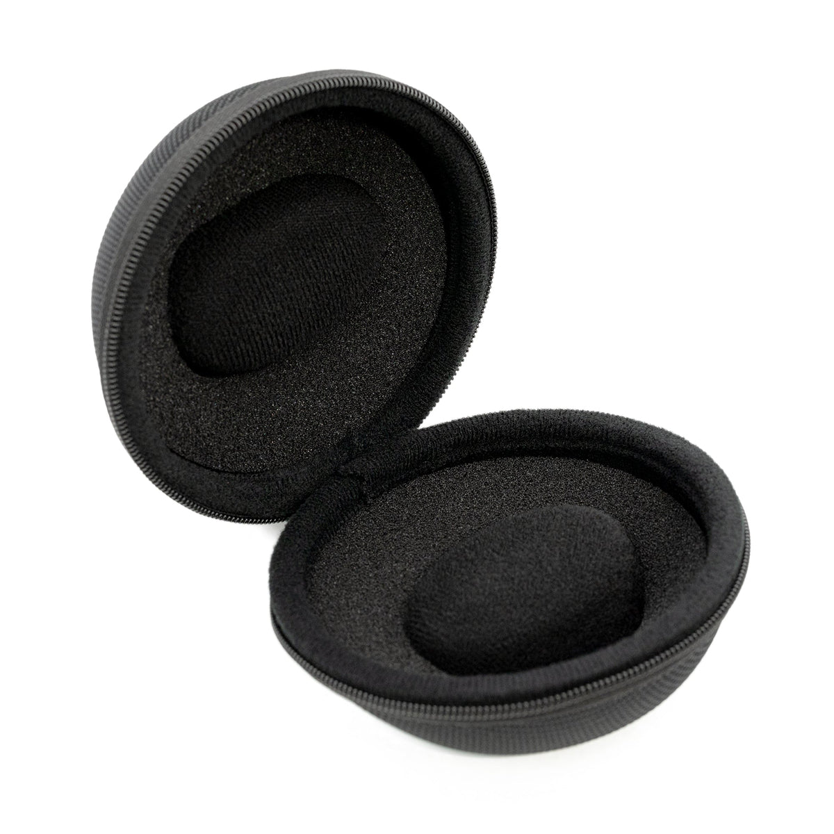 Round Watch Travel Hard Case Single Watch Box with Zipper, Black Strapcode Watch Bands