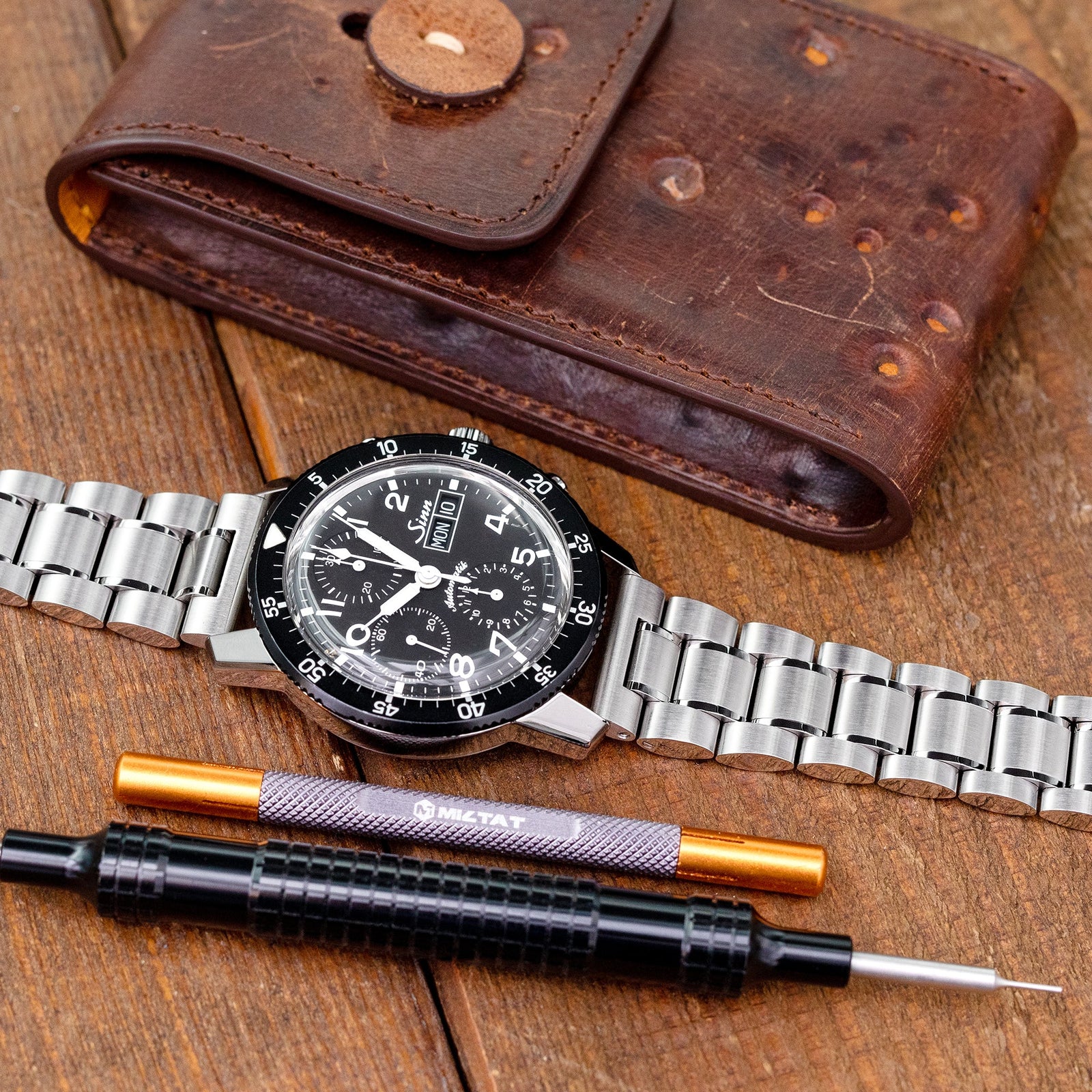 Entwine (PT) QR for Straight End Brushed and Polished Strapcode Watch Bands