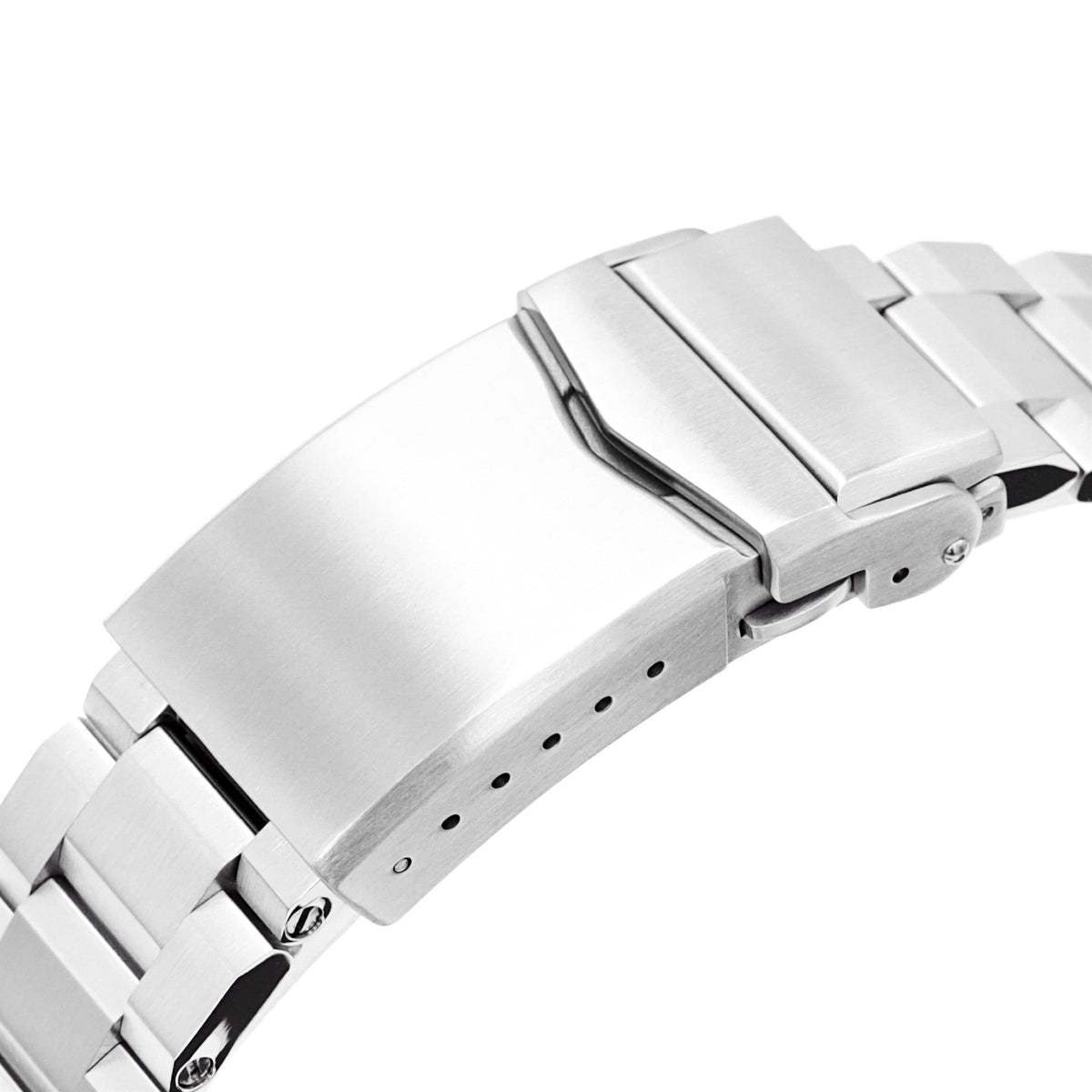 20mm Hexad III Watch Band for Omega Seamaster 42mm, 316L Stainless Steel Brushed V-Clasp Strapcode Watch Bands