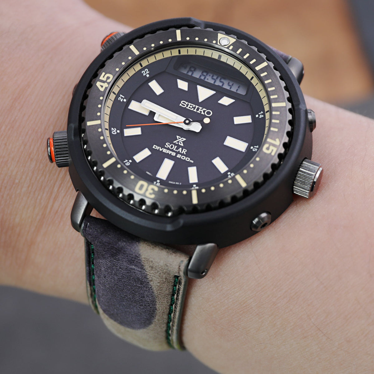 Seiko SNJ029 Prospex Street Series 'Urban Safari Arnie' Divers Watch Strapcode Watch Bands