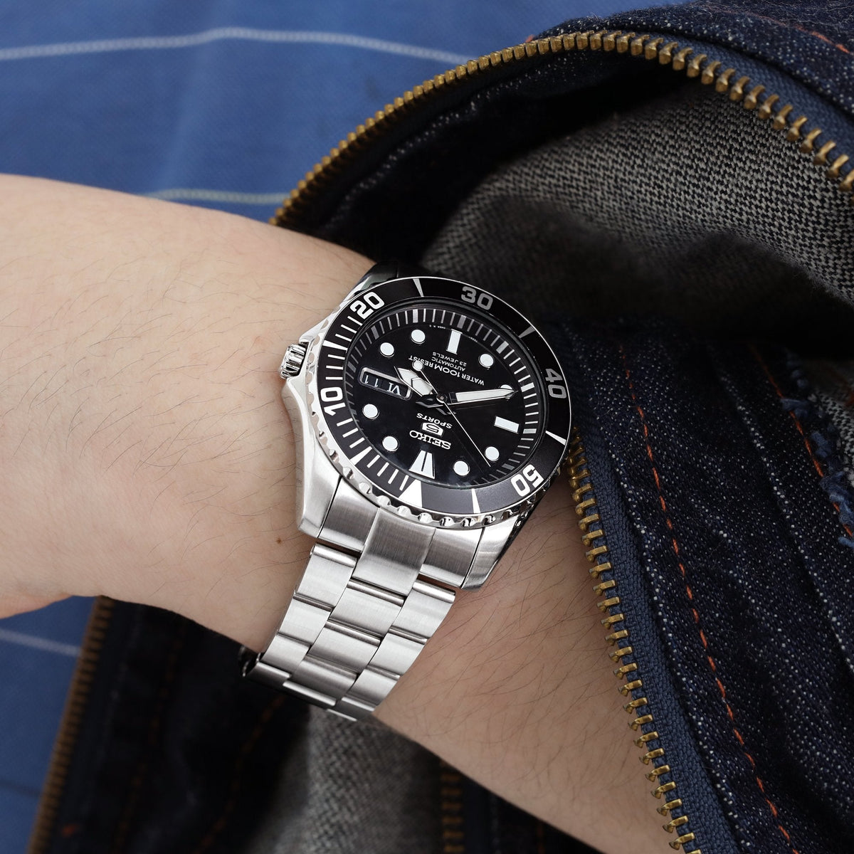 Seiko SNZF17 Sea Urchin Automatic Watch Strapcode Watch Bands