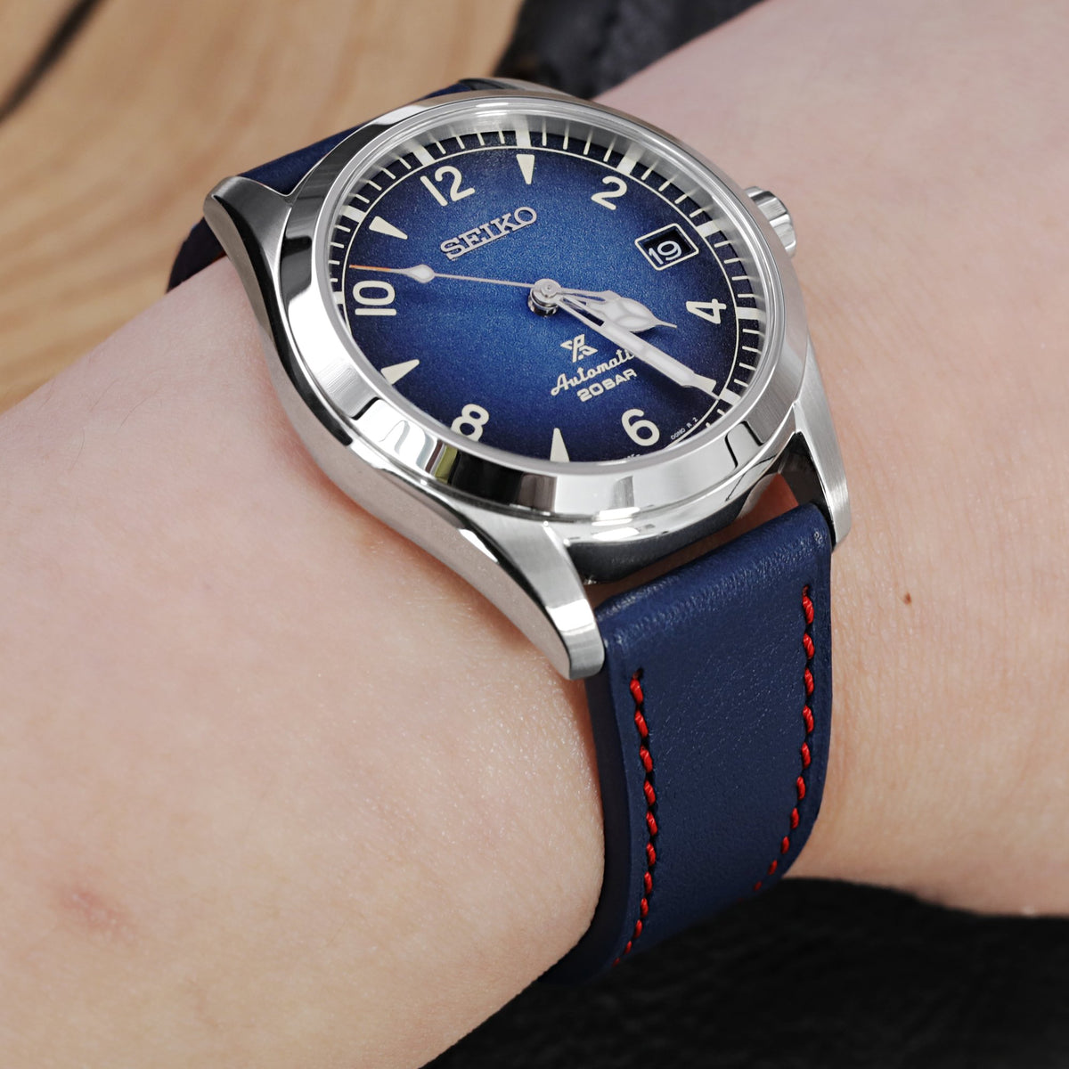 Seiko Samurai Prospex Automatic Dive Watch Special PADI Edition SRPB99K1 Strapcode Watch Bands