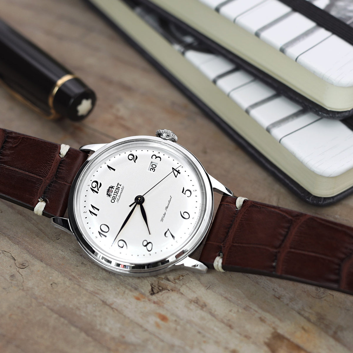 Orient Bambino RA-AC0003S10B Classic Automatic Version 5 Strapcode Watch Bands