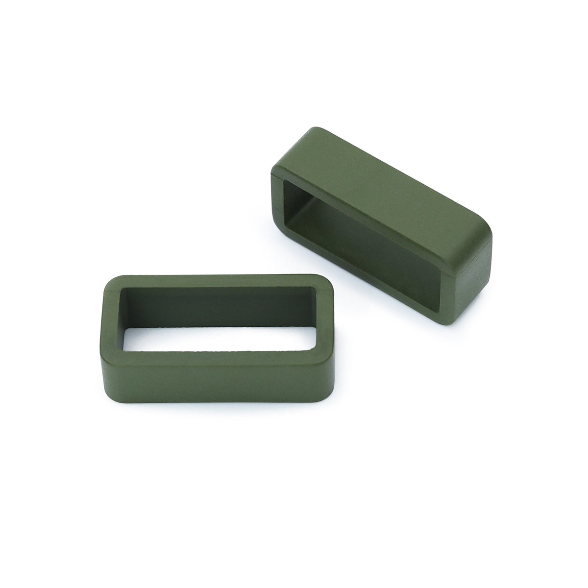 20mm Crafter Blue - Military Green Rubber Curved Lug Watch Strap for Seiko Baby MM200 &amp; Mini Turtles SRPC35 Strapcode Watch Bands