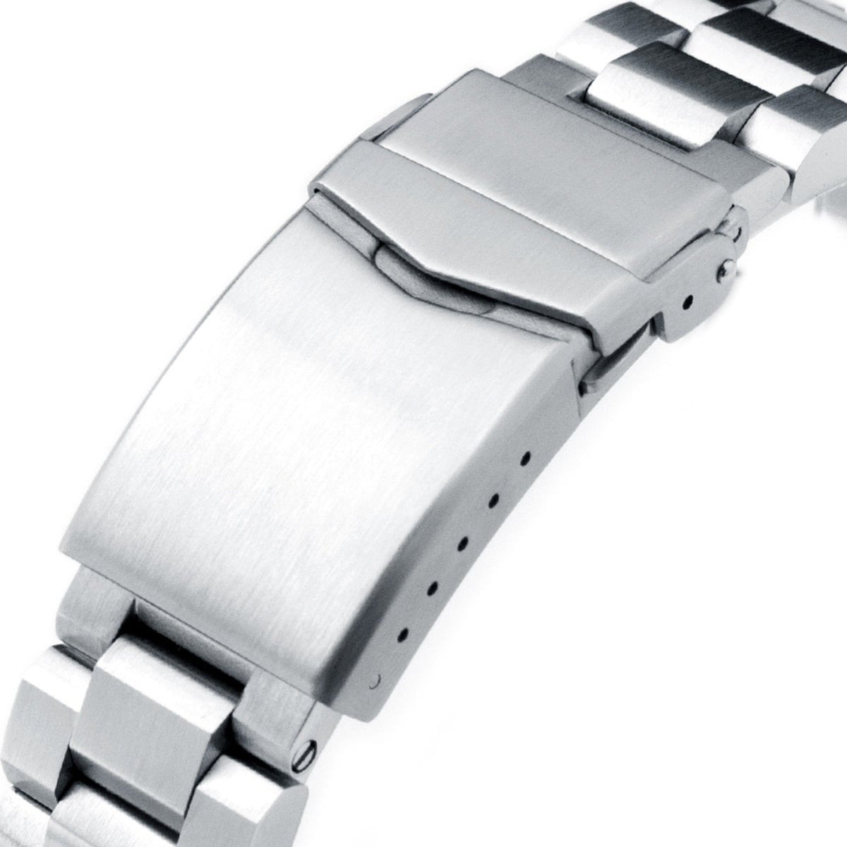 20mm Hexad Watch Band for Seiko MM300 Prospex Marinemaster SBDX001, 316L Stainless Steel V-Clasp Button Double Lock Strapcode Watch Bands