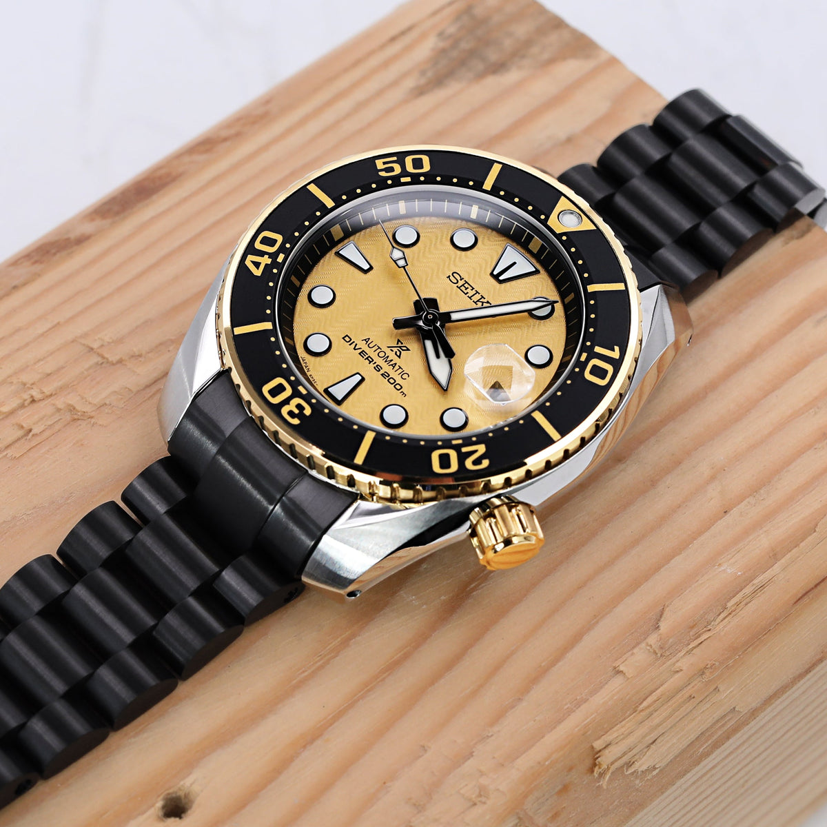 Seiko Prospex Sumo SPB194J Zimbe 15 Thailand Limited Edition Strapcode Watch Bands