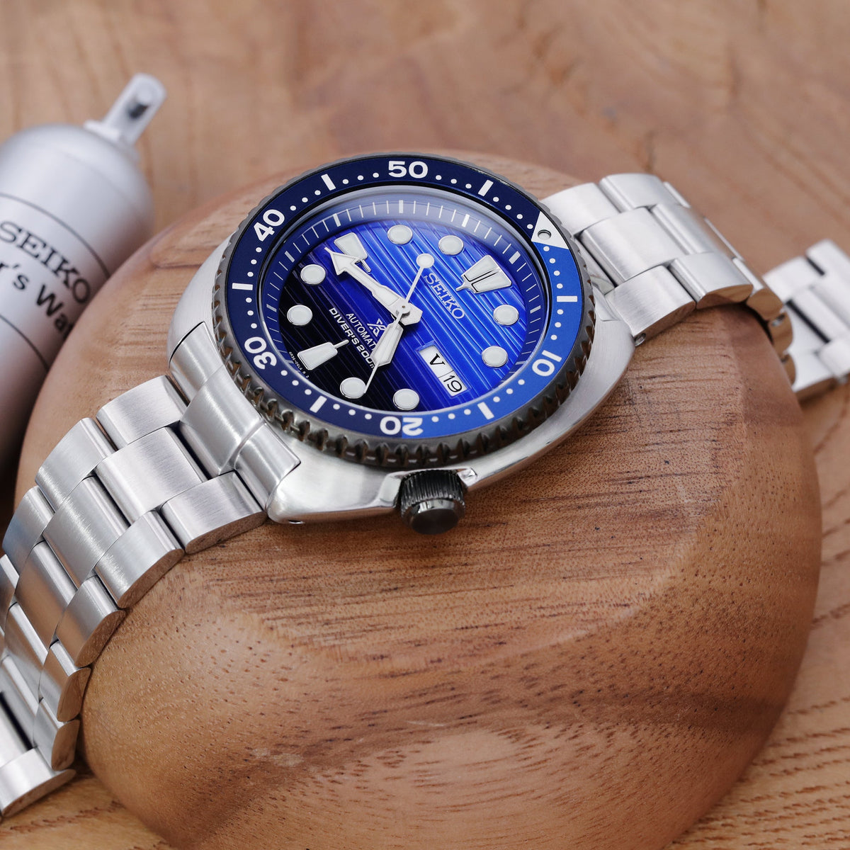 Seiko Watch Prospex Save the Ocean Special Edition New Turtle SRPC91K1 Strapcode Watch Bands