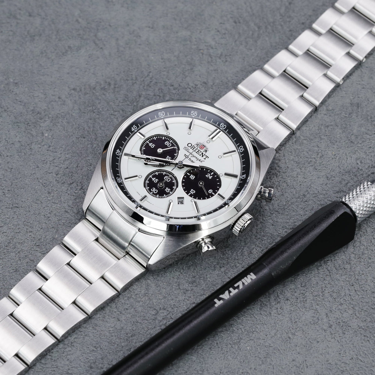 Orient Panda Neo 70s Chronograph WV0041TX Strapcode Watch Bands