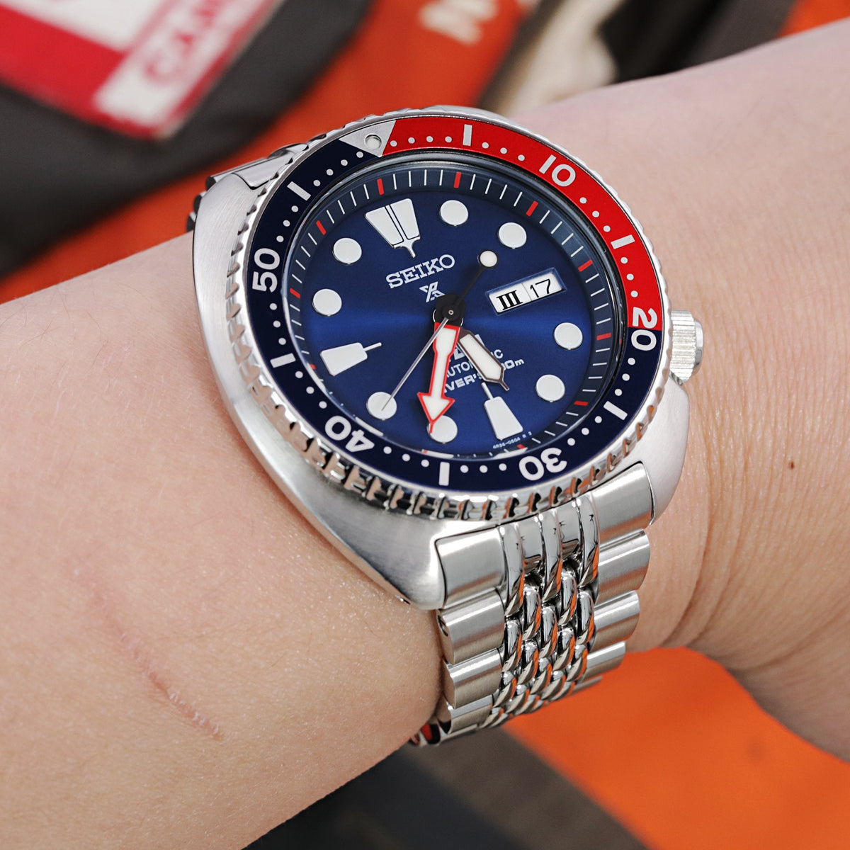 Seiko New Turtle Prospex Special Edition PADI SRPA21 200m Strapcode Watch Bands