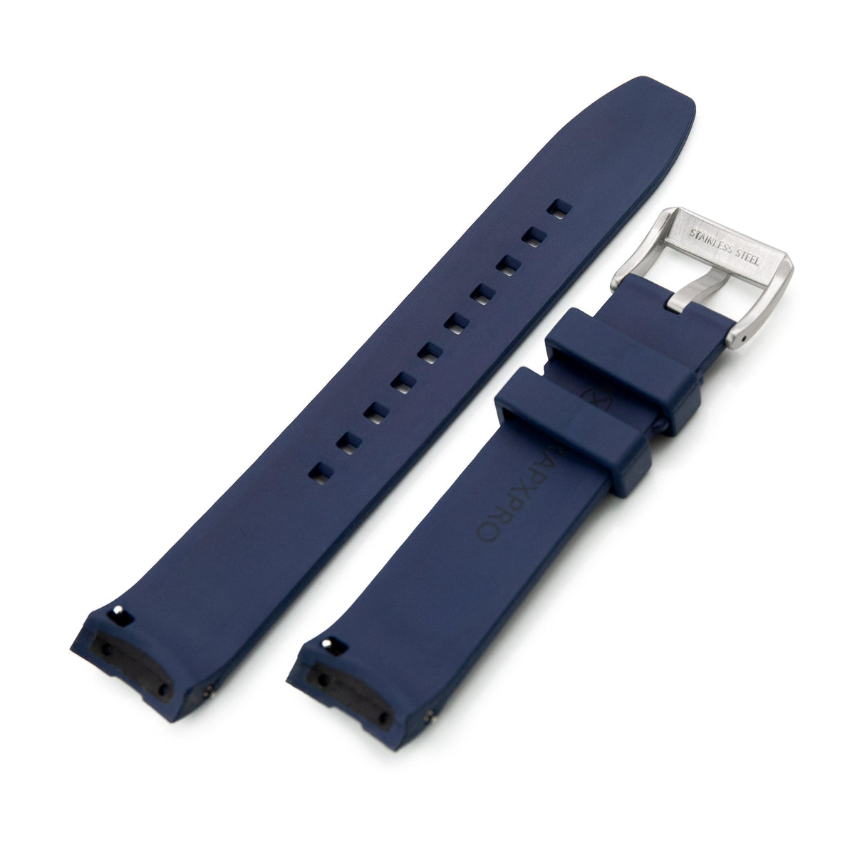 StrapXPro Premium Series - LXH1C Rubber Strap for Longines Hydroconquest Conquest Series Navy Blue